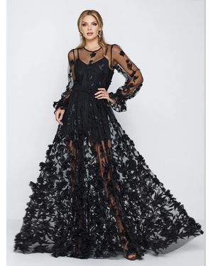 MATSOUR'I Matsouri Abendkleid Francesca - Schwarz