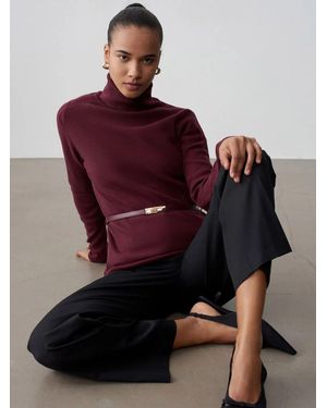 Dilvin Pullover Pullover - Rot