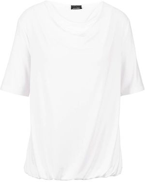 Goldner T-Shirt - Weiß