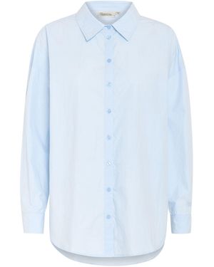 My Essential Wardrobe Bluse - Blau