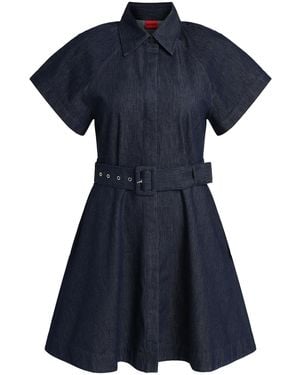 HUGO Kleid Kastina - Blau