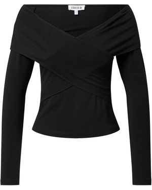 EDITED Shirt 'Sandra' (Gots) - Schwarz