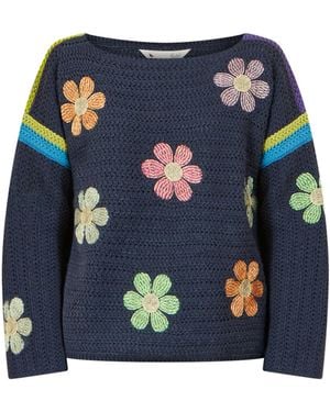 Yumi' Pullover - Blau