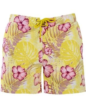 Frozen Cape Badeshorts Ribera Mit Integrierter Kompressionsshort - Gelb