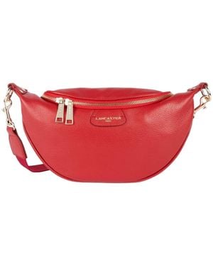 Lancaster Gürteltasche Lancaster Sac Banane Zipp Dune Rouge - Rot