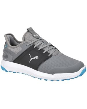 PUMA Sportlicher Schnürschuh Ignite Elevate Schuhe Herren Golfschuhe 376077 - Grau