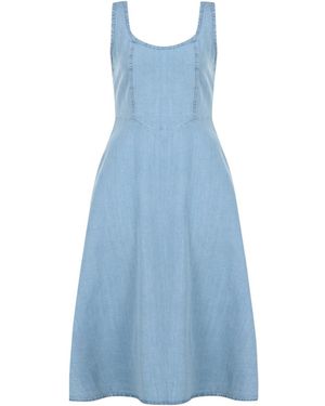 FRESHLIONS Maxikleid Beatrix - Blau