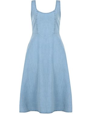 FRESHLIONS Maxikleid Beatrix - Blau