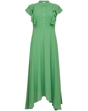 Numph Langes Sommerkleid - Grün