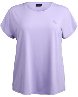 Active By Zizzi Funktionsshirt - Lila