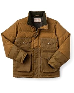 Filson Winterjacke Down Cruiser Jacket Dark Tan - Braun