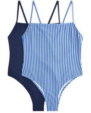 The Set Badeanzug - Blau