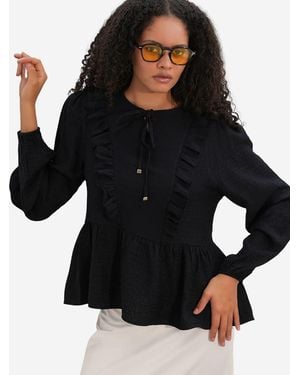 Bigdart Bluse - Schwarz