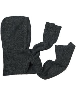 Object Balaclava Mit Schal - Schwarz