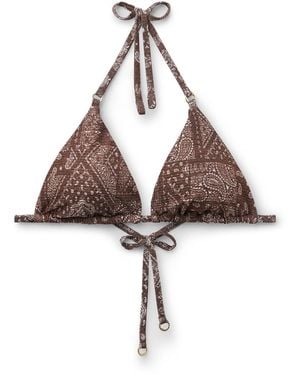 Calzedonia Bikinitop Paisley - Braun