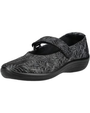 Arcopedico Riemchenballerina - Schwarz