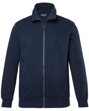 Men Plus Sweatjacke - Blau