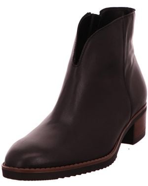 Gabor Ankle Boots Cowboystiefel Damen 75.512.20 Glattleder - Schwarz