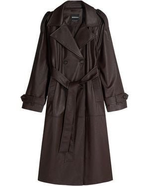 Bershka Mantel - Braun