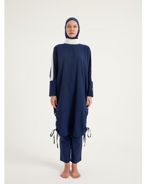 Marina Badeanzugkleid M2521-2 - Blau