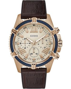 Guess Uhr Apex - Braun