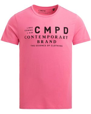 CMPD T-Shirt Mit Logo Print - Pink