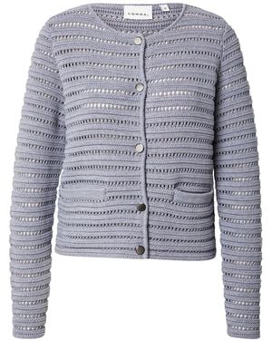 Comma, Strickjacke - Blau