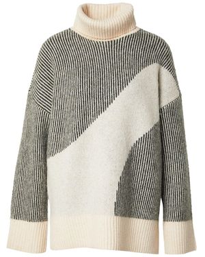 Pieces Pullover Pclinna - Grau