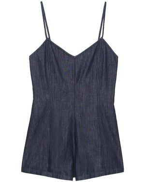 Pull&Bear Jumpsuit - Blau