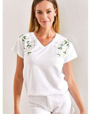 Bianco Lucci T-Shirt - Weiß