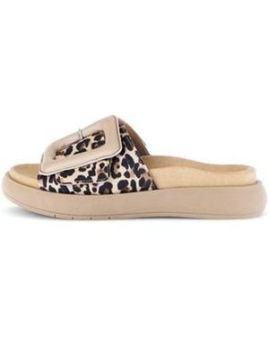 Gabor Pantolette Pantolette Damen 83.751.32 Echtleder - Braun