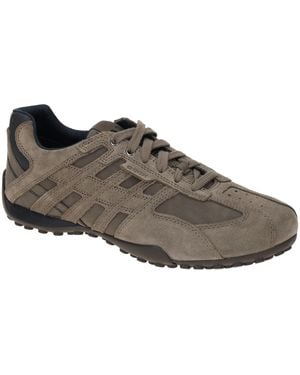 Geox Schnürschuh Snake Schuhe Sneakers Dove- U4507A - Braun