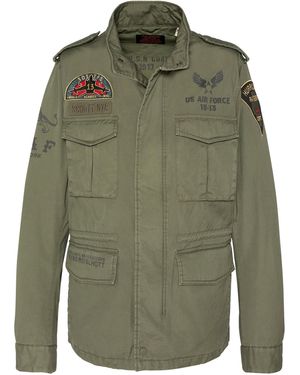Schott Nyc Winterjacke - Grün
