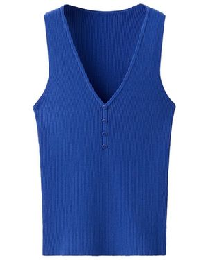 Mango Top Lanita - Blau