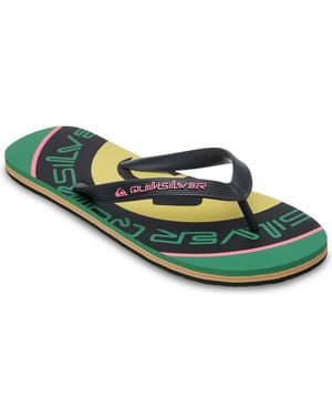 Quiksilver Zehentrenner - Grün