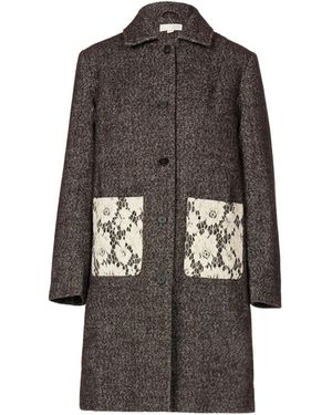 Odd Molly Coat Pattiom - Braun