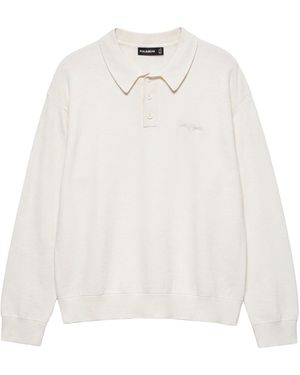 Pull&Bear Poloshirt - Weiß