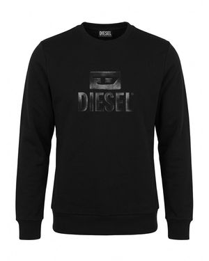 DIESEL Pullover -Gir Tone On Tone - Schwarz