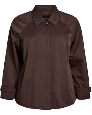 Zizzi Jacke Mpalma - Braun