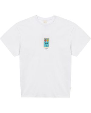 BLKVIS T-Shirt Flower - Weiß