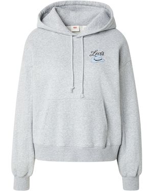 Levi's Levis Sweatshirt Gr Everyday Hoodie 2.0 - Grau