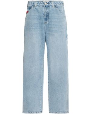 Solid Relax-Fit-Jeans Sdmason Carpenter - Blau