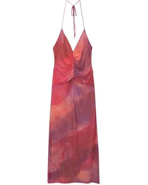 Pull&Bear Kleid - Rot