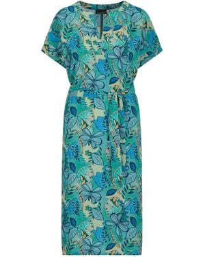 Goldner Kleid - Blau