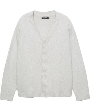 Pull&Bear Strickjacke - Weiß