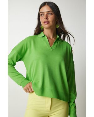Happiness İstanbul Happiness Stanbul Pullover - Grün