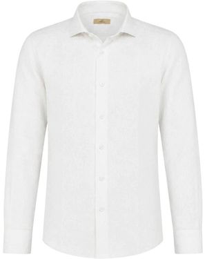 Alea Hemd Camicia Lino - Weiß