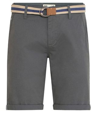 Solid Chinohose Monty - Grau