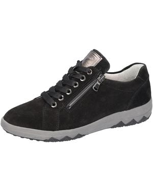 Waldläufer Schnürschuh - Schwarz