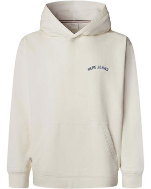 Pepe Jeans Sweatshirt Gideon - Weiß